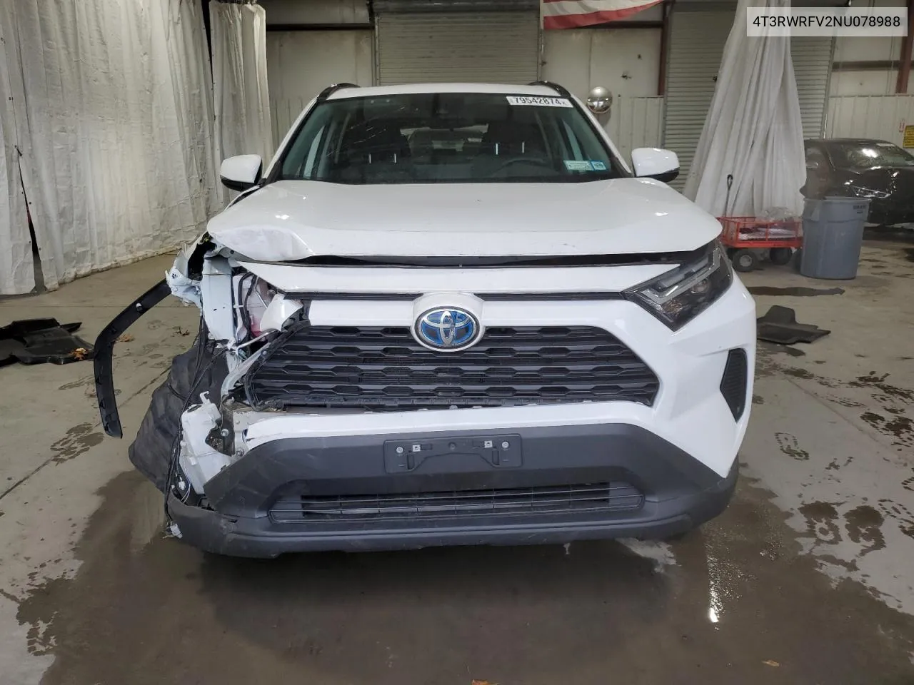 2022 Toyota Rav4 Xle VIN: 4T3RWRFV2NU078988 Lot: 79542874