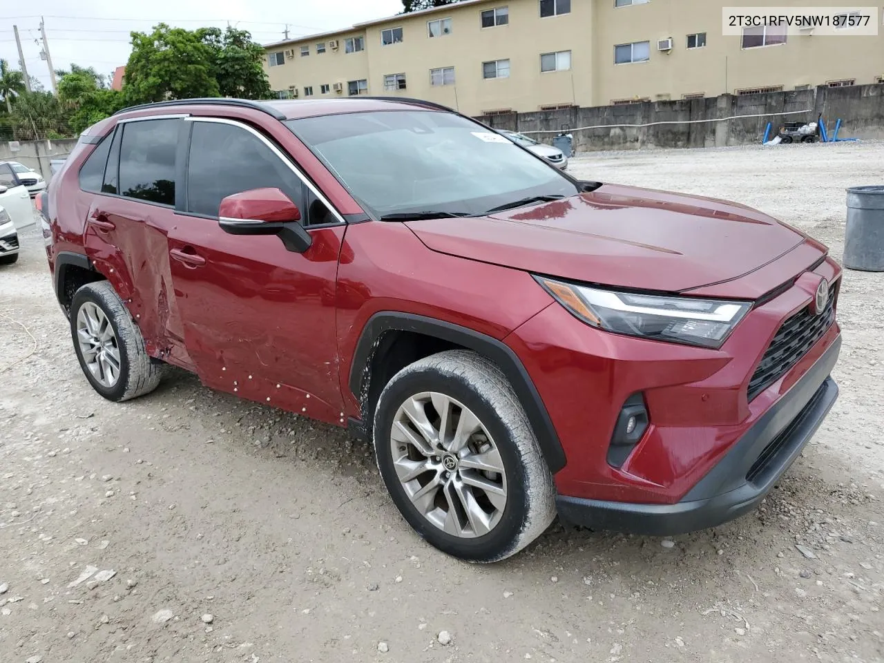 2022 Toyota Rav4 Xle Premium VIN: 2T3C1RFV5NW187577 Lot: 79654014