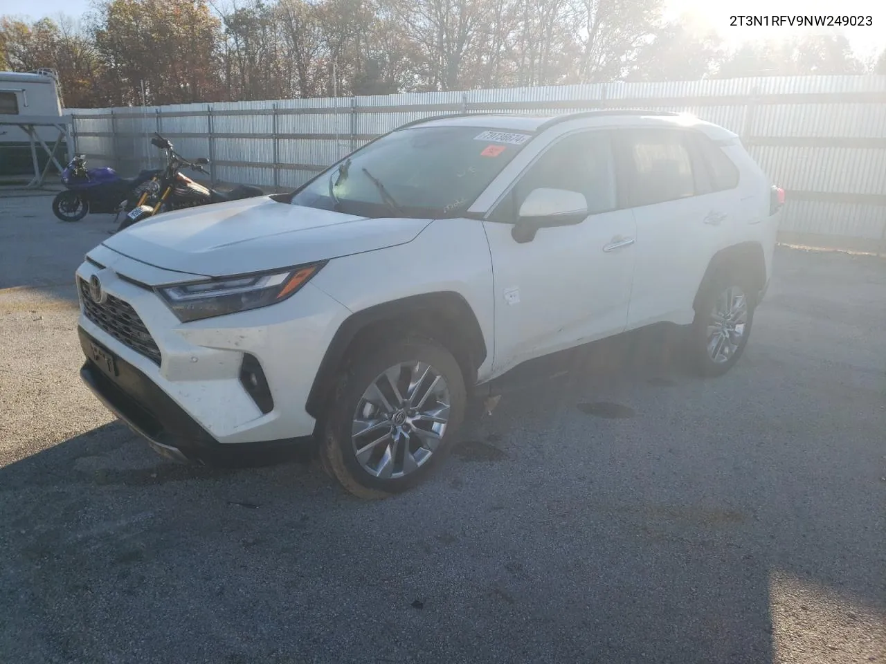 2022 Toyota Rav4 Limited VIN: 2T3N1RFV9NW249023 Lot: 79736674