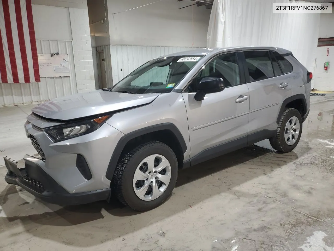 2022 Toyota Rav4 Le VIN: 2T3F1RFV1NC276867 Lot: 80392884