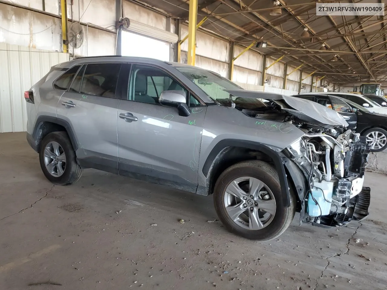 2022 Toyota Rav4 Xle VIN: 2T3W1RFV3NW190409 Lot: 80546624