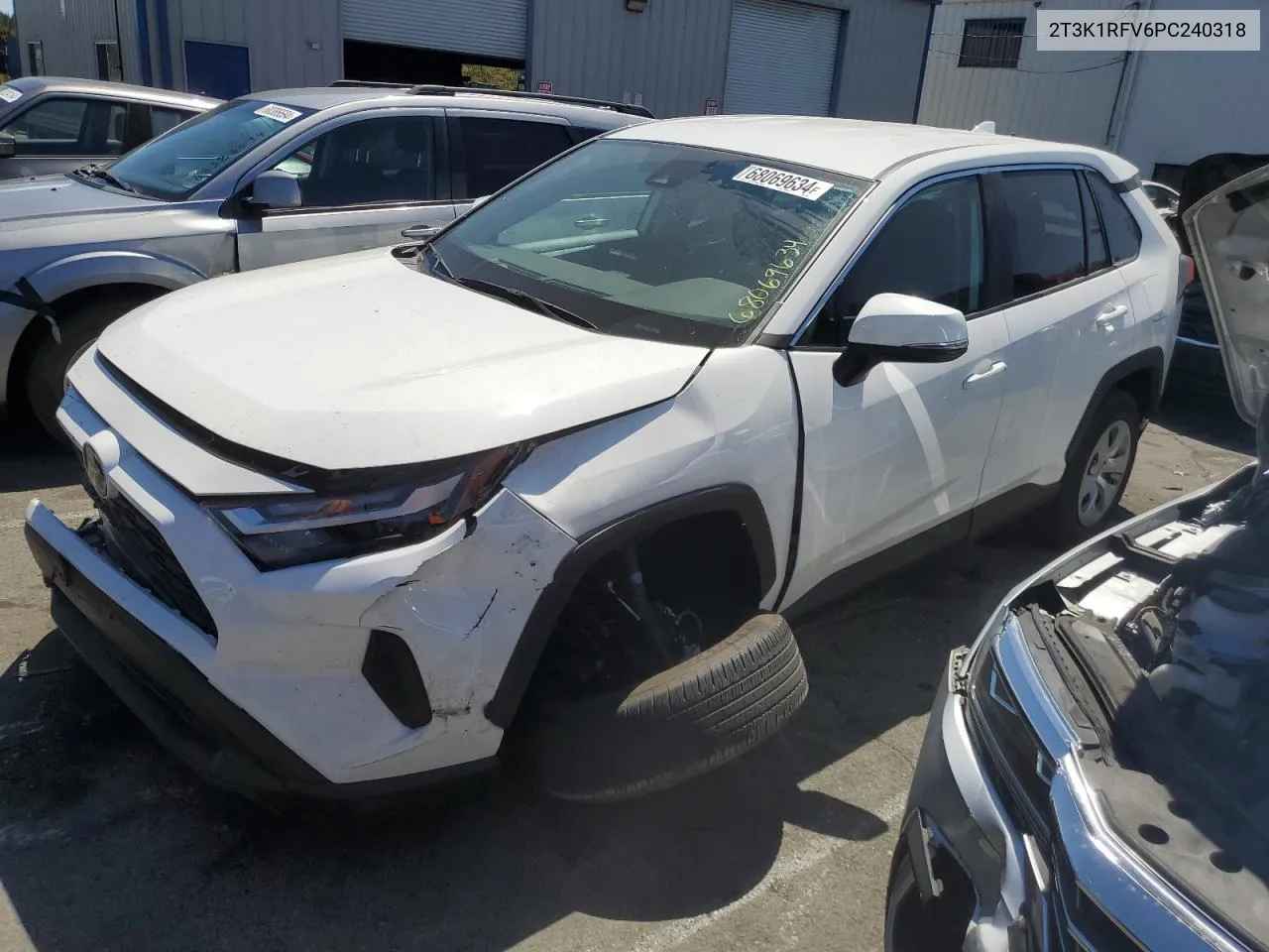 2023 Toyota Rav4 Le VIN: 2T3K1RFV6PC240318 Lot: 68069634