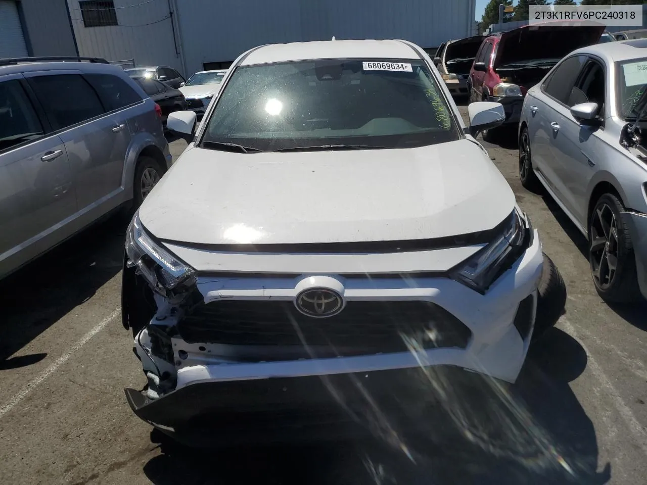 2023 Toyota Rav4 Le VIN: 2T3K1RFV6PC240318 Lot: 68069634