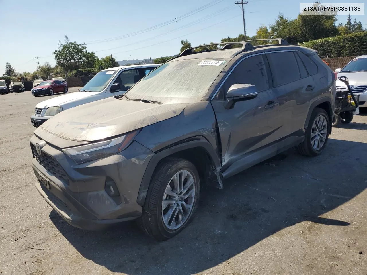 2023 Toyota Rav4 Xle Premium VIN: 2T3A1RFV8PC361136 Lot: 70532714