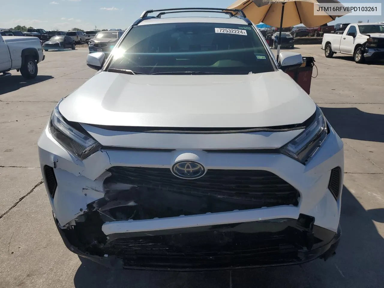 2023 Toyota Rav4 Se VIN: JTM16RFV8PD103261 Lot: 72532224