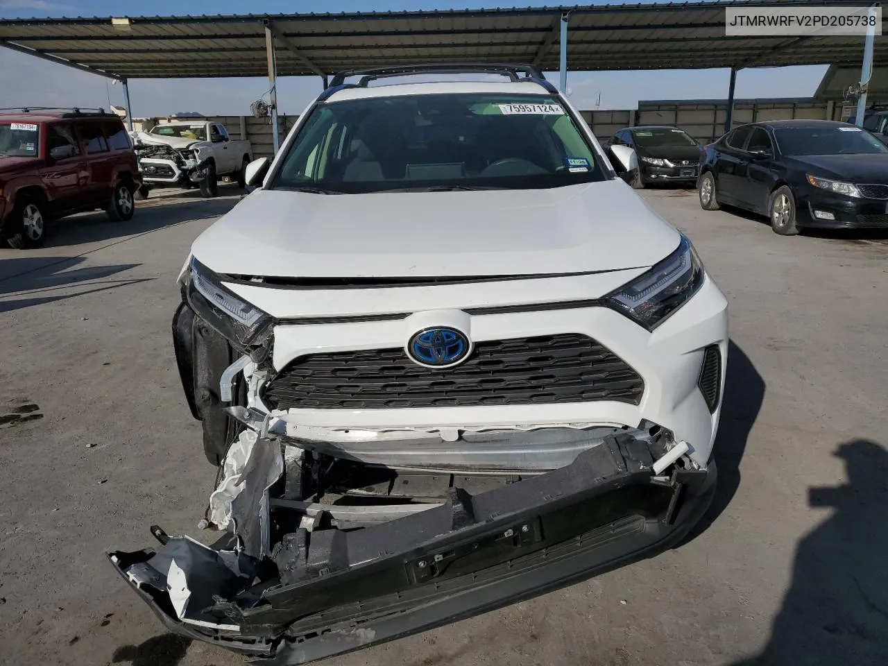 JTMRWRFV2PD205738 2023 Toyota Rav4 Xle