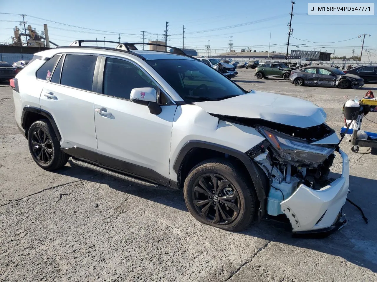 2023 Toyota Rav4 Se VIN: JTM16RFV4PD547771 Lot: 77880014