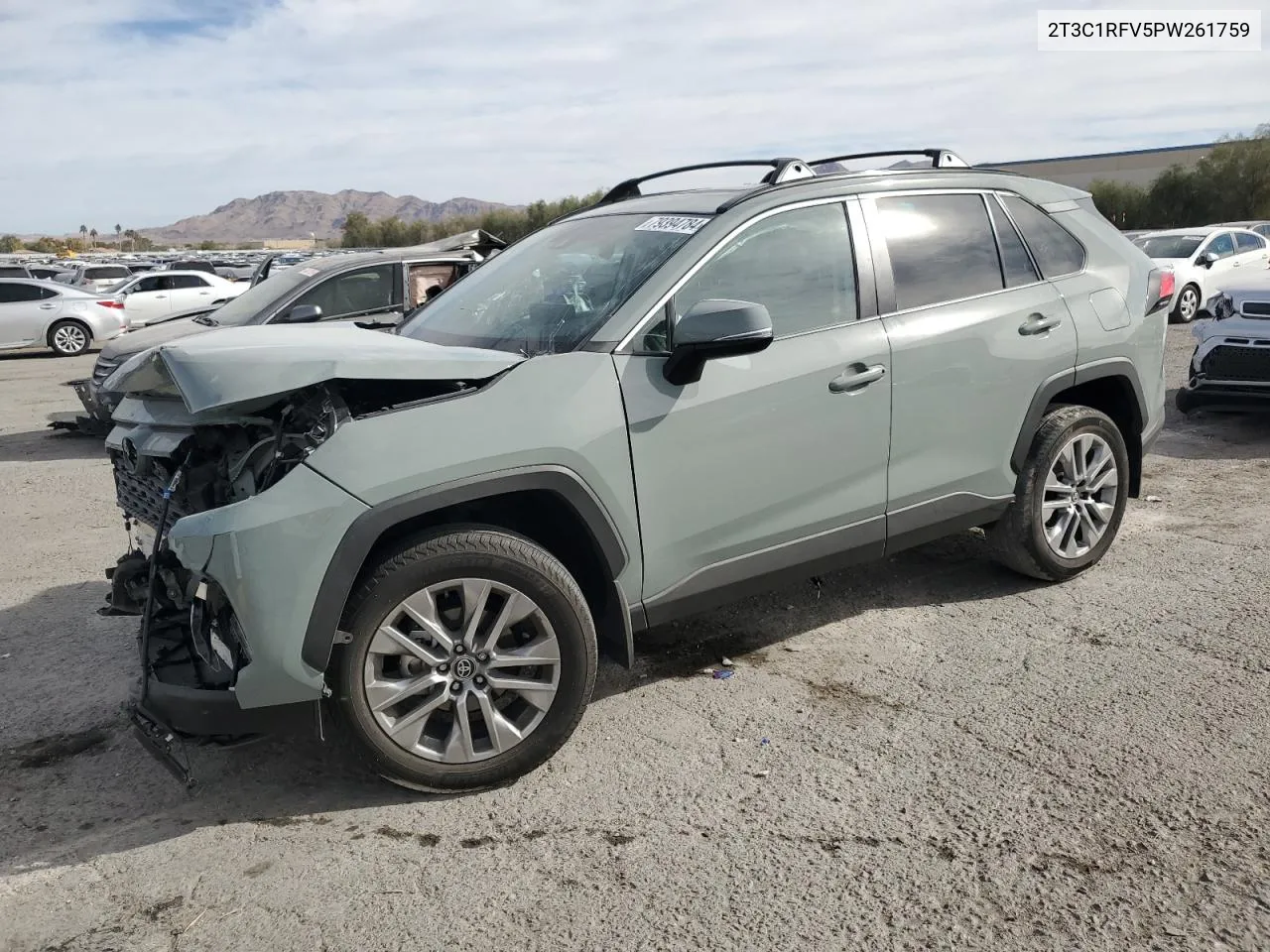 2023 Toyota Rav4 Xle Premium VIN: 2T3C1RFV5PW261759 Lot: 79394784