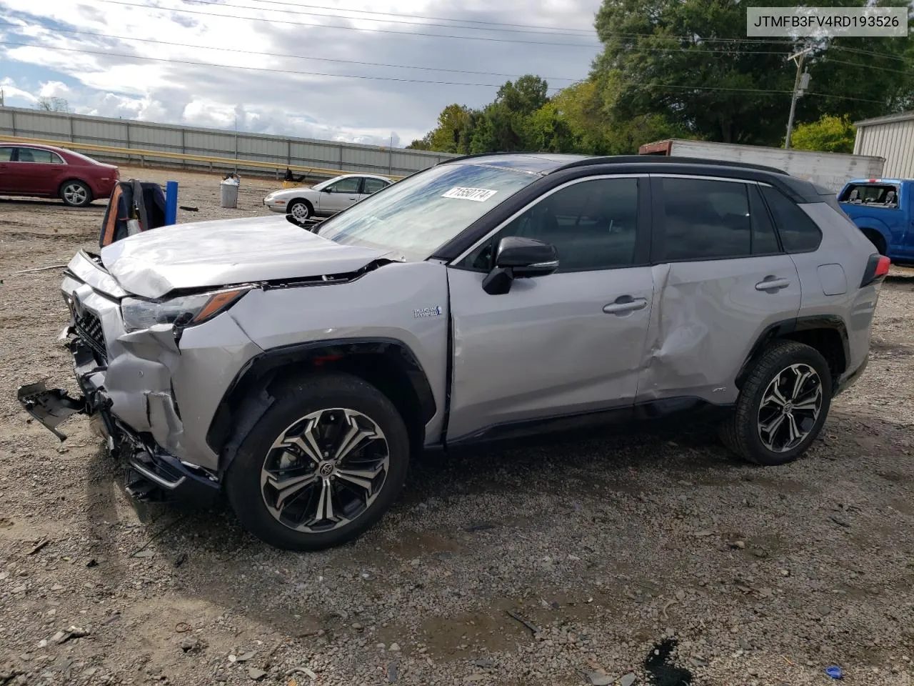 2024 Toyota Rav4 Prime Xse VIN: JTMFB3FV4RD193526 Lot: 71550774