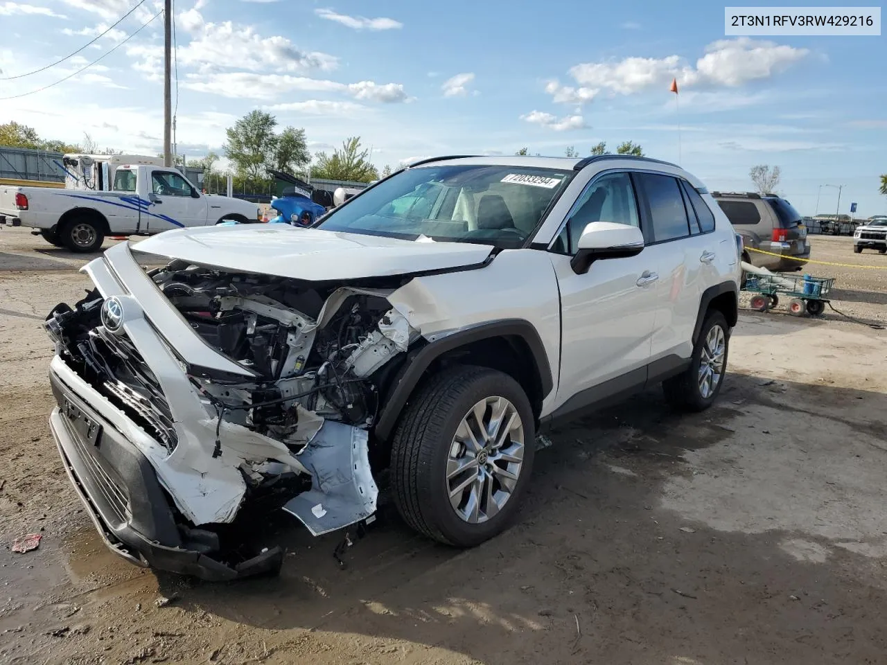 2024 Toyota Rav4 Limited VIN: 2T3N1RFV3RW429216 Lot: 72033294