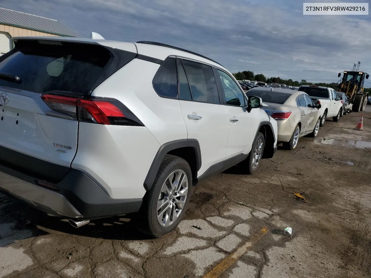 2024 Toyota Rav4 Limited VIN: 2T3N1RFV3RW429216 Lot: 72033294