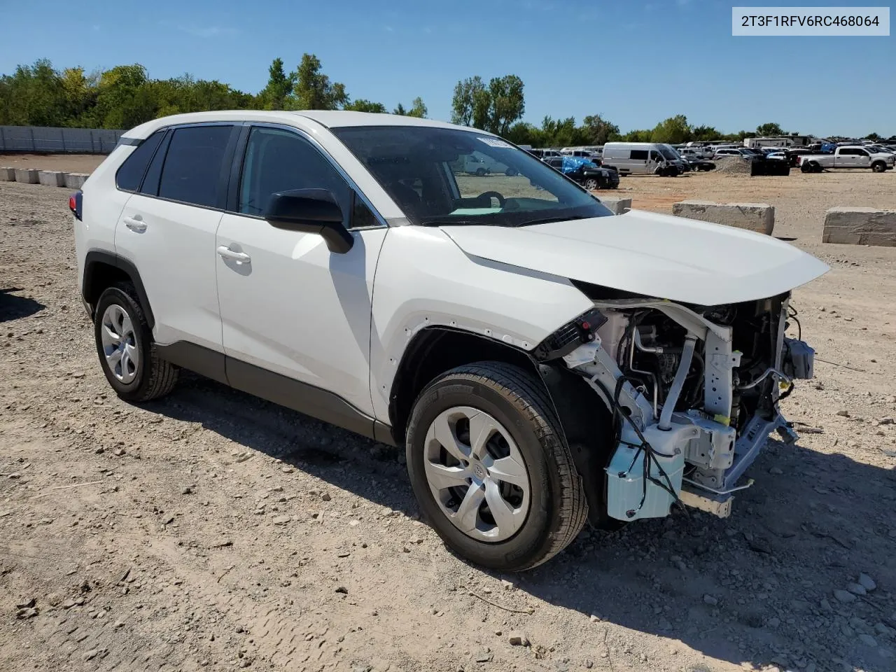 2024 Toyota Rav4 Le VIN: 2T3F1RFV6RC468064 Lot: 72902154