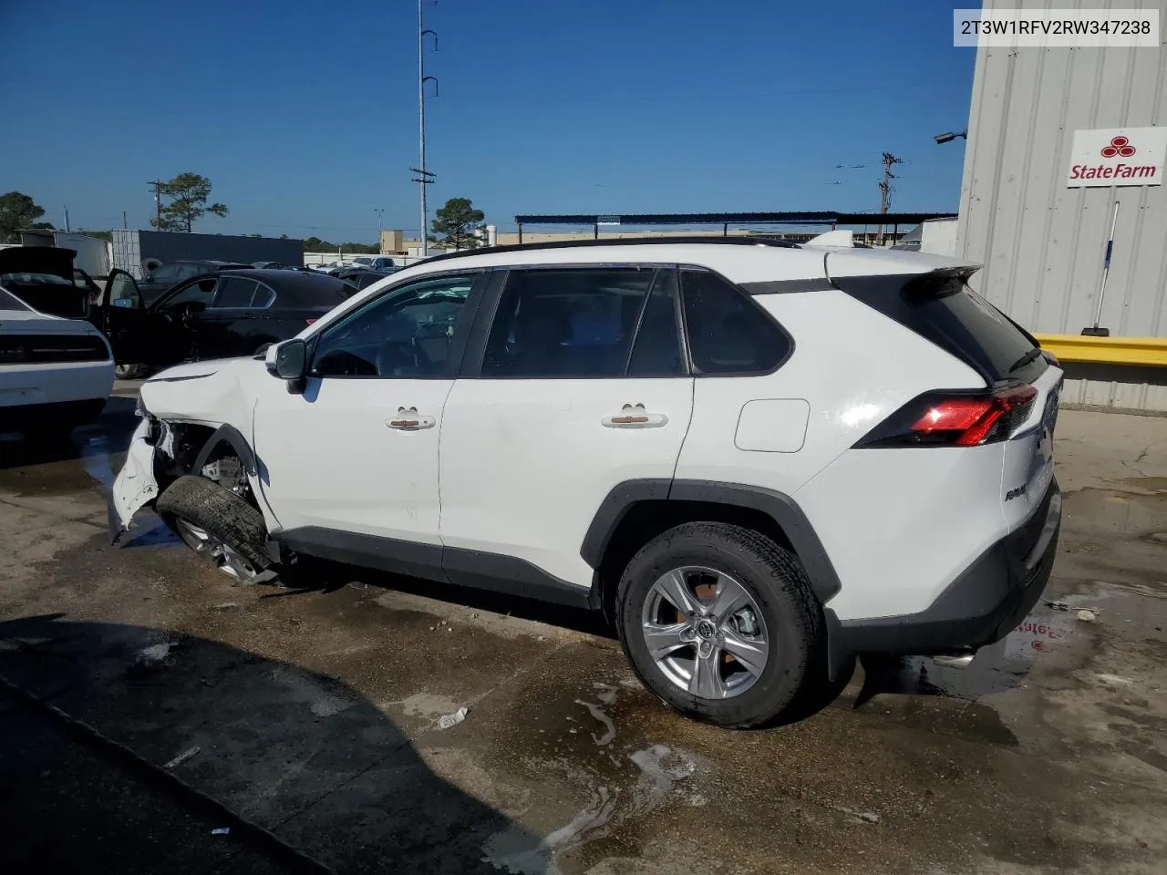 2024 Toyota Rav4 Xle VIN: 2T3W1RFV2RW347238 Lot: 76614484