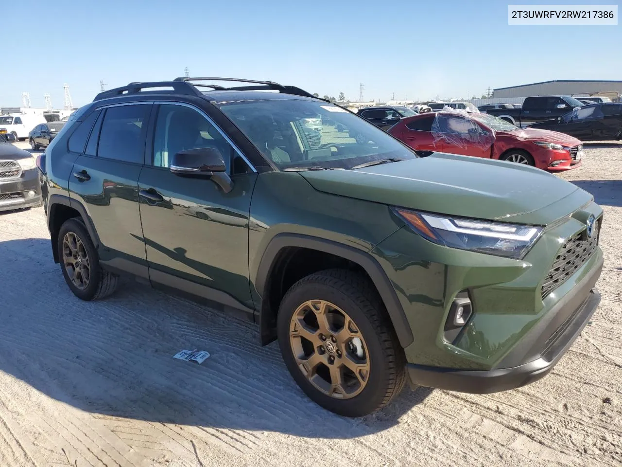 2024 Toyota Rav4 Woodland Edition VIN: 2T3UWRFV2RW217386 Lot: 76878164