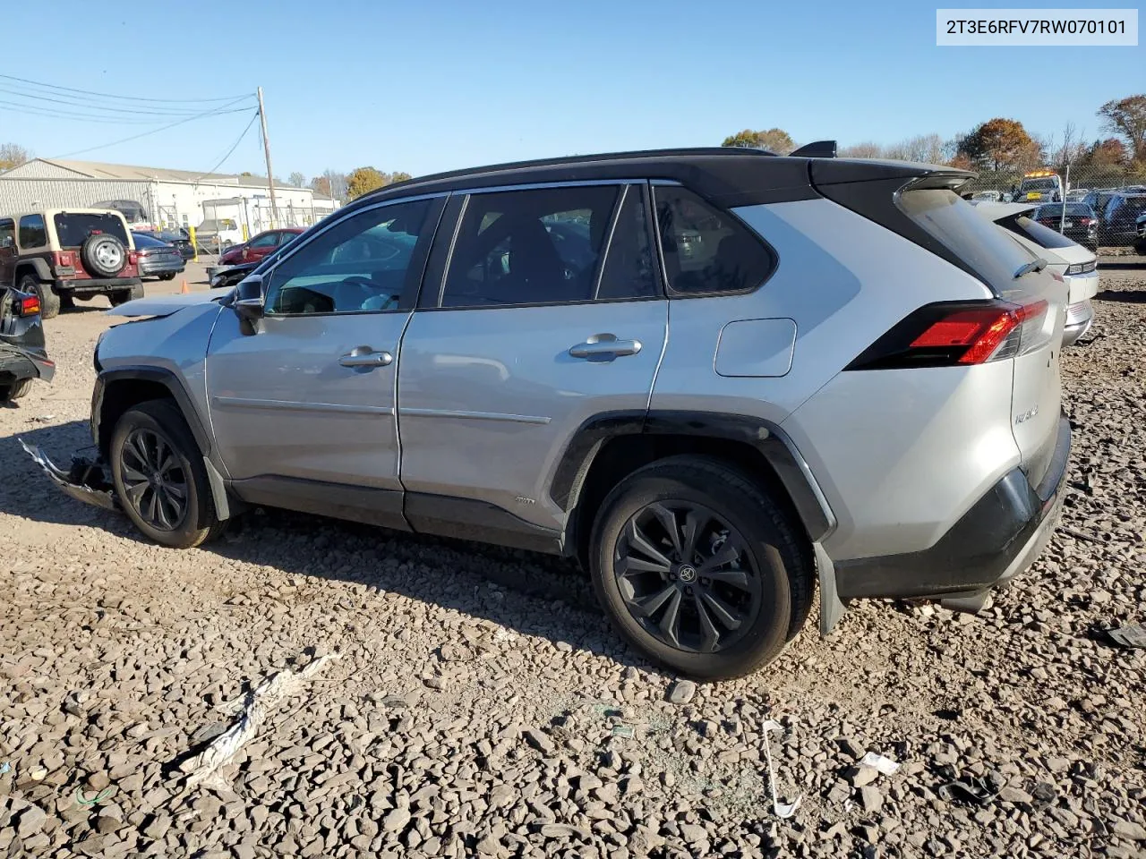 2024 Toyota Rav4 Xse VIN: 2T3E6RFV7RW070101 Lot: 76883584