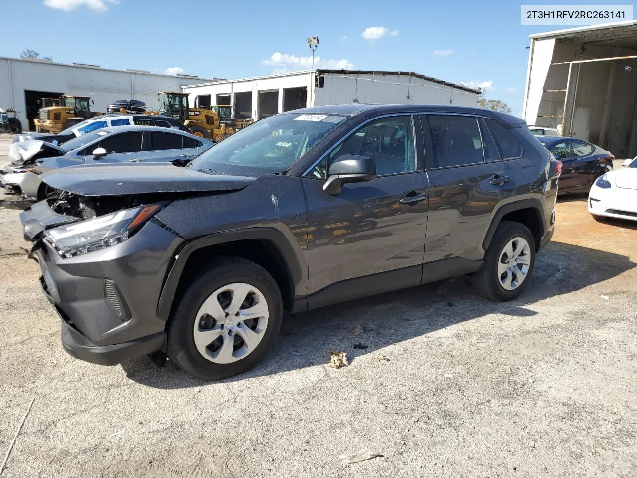 2024 Toyota Rav4 Le VIN: 2T3H1RFV2RC263141 Lot: 77344234