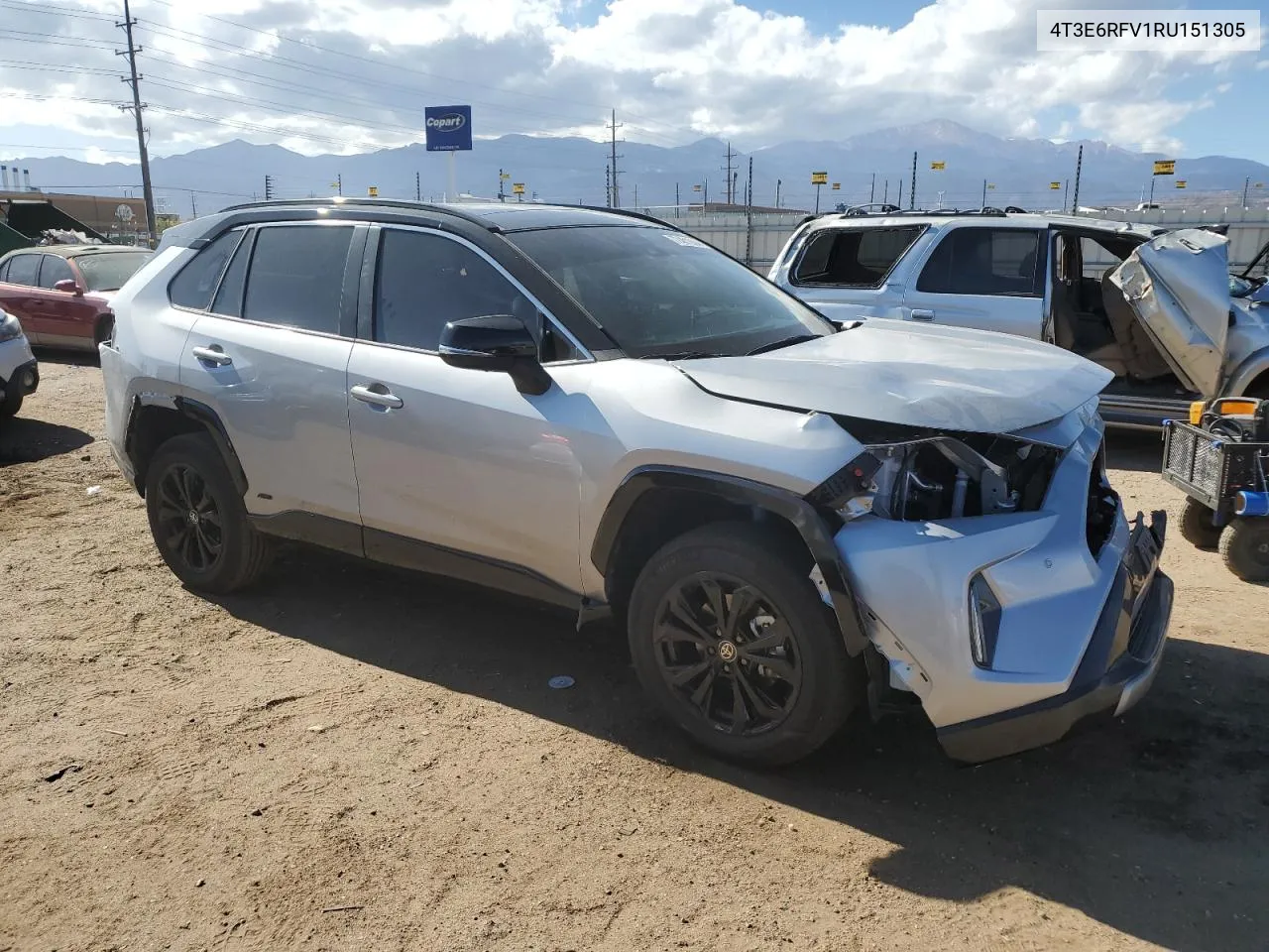 2024 Toyota Rav4 Xse VIN: 4T3E6RFV1RU151305 Lot: 77481864