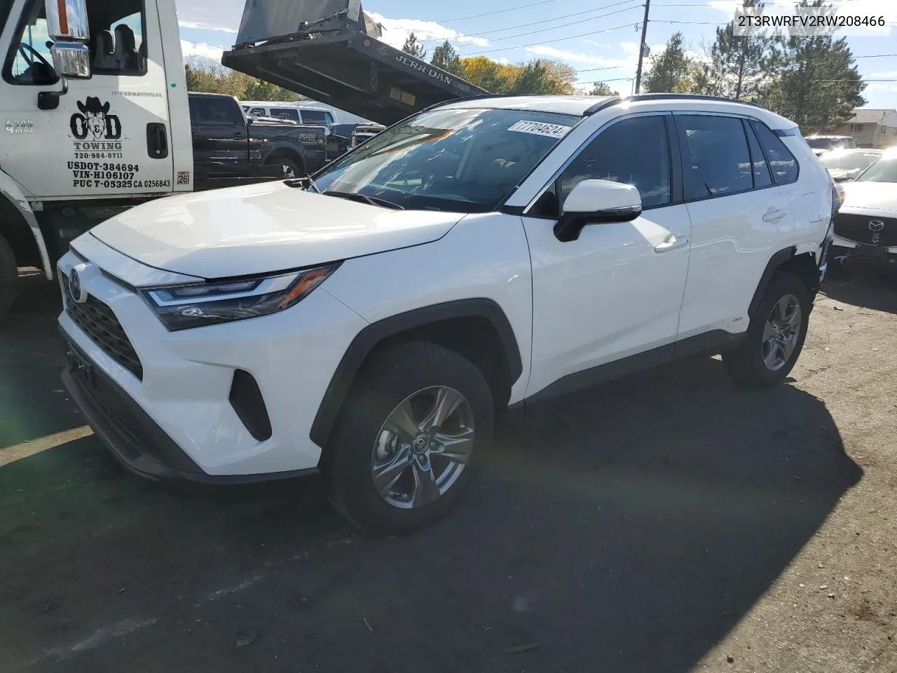 2024 Toyota Rav4 Xle VIN: 2T3RWRFV2RW208466 Lot: 77704624