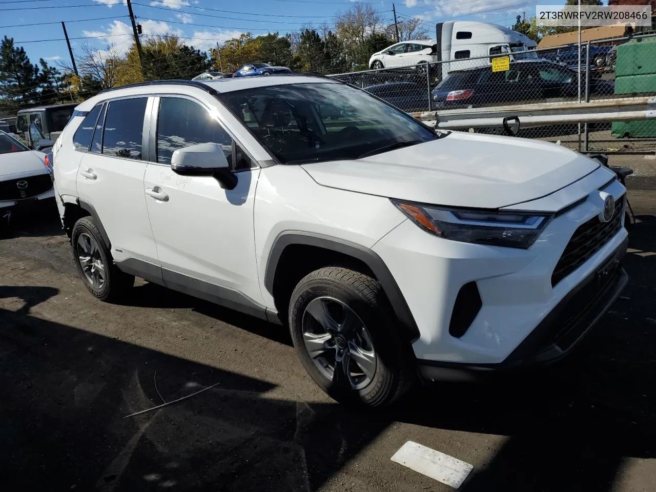 2024 Toyota Rav4 Xle VIN: 2T3RWRFV2RW208466 Lot: 77704624