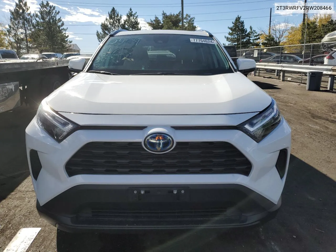 2024 Toyota Rav4 Xle VIN: 2T3RWRFV2RW208466 Lot: 77704624