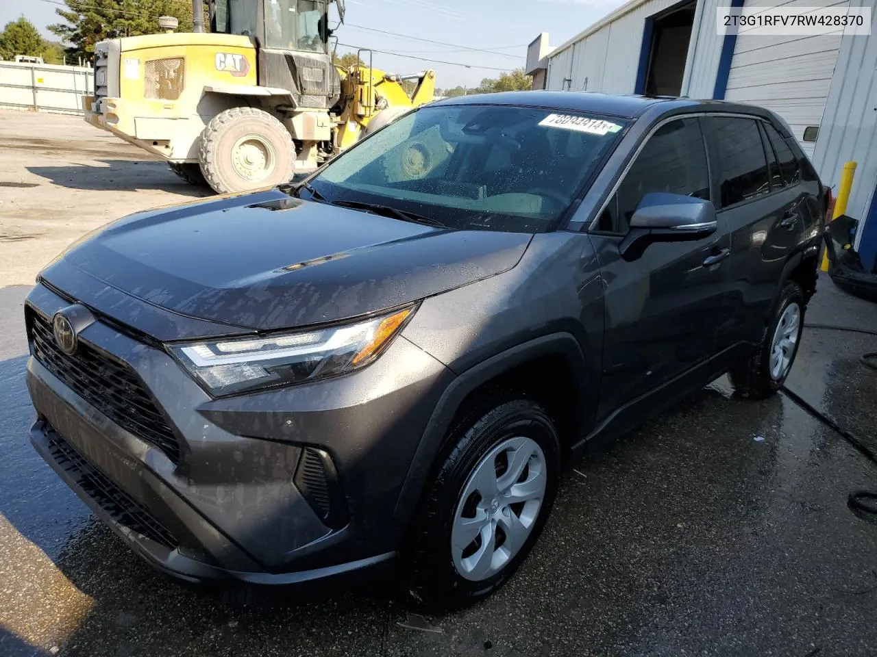 2024 Toyota Rav4 Le VIN: 2T3G1RFV7RW428370 Lot: 78094914