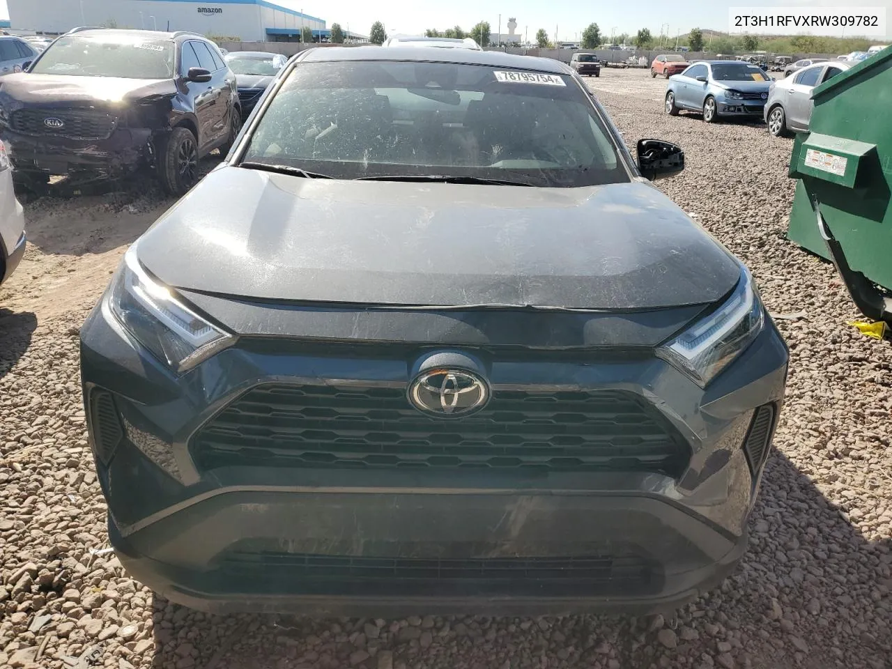 2024 Toyota Rav4 Le VIN: 2T3H1RFVXRW309782 Lot: 78795754