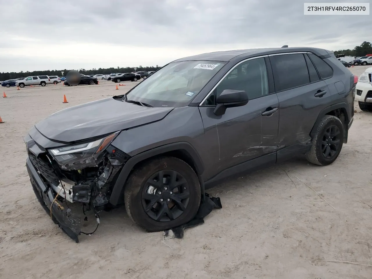 2024 Toyota Rav4 Le VIN: 2T3H1RFV4RC265070 Lot: 79452964