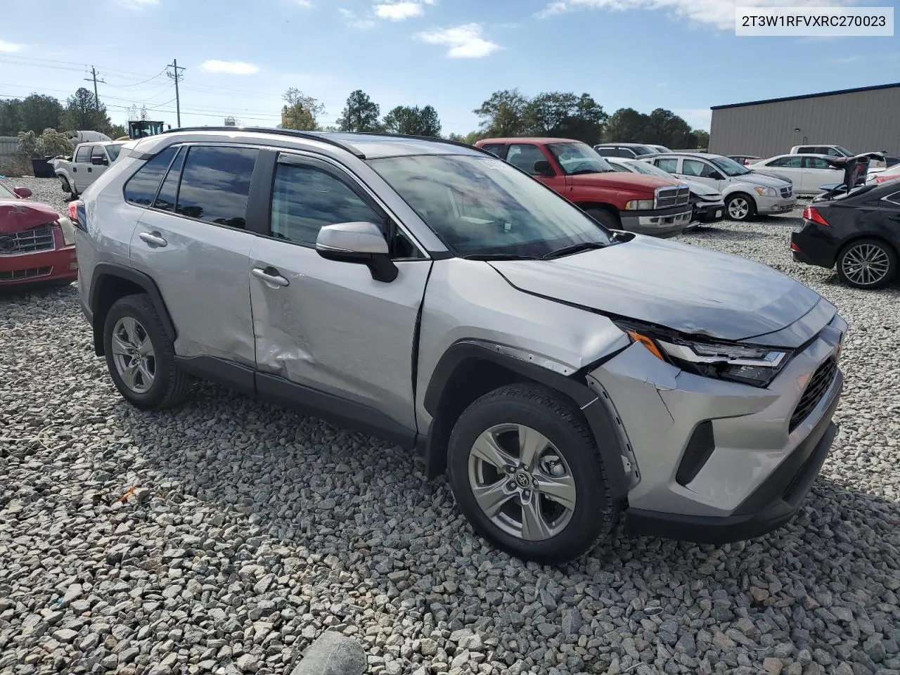 2024 Toyota Rav4 Xle VIN: 2T3W1RFVXRC270023 Lot: 80440194