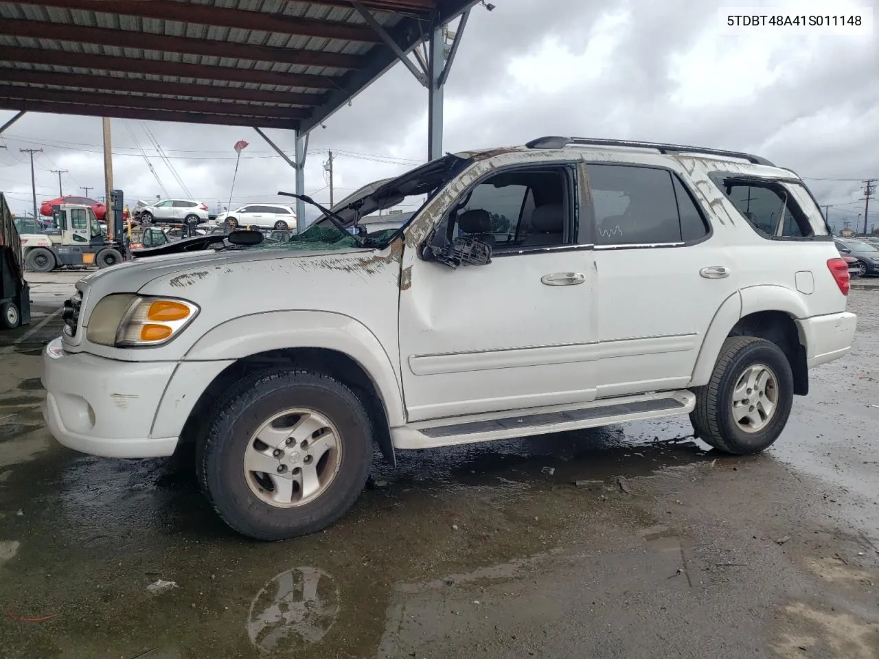 2001 Toyota Sequoia Limited VIN: 5TDBT48A41S011148 Lot: 44770514