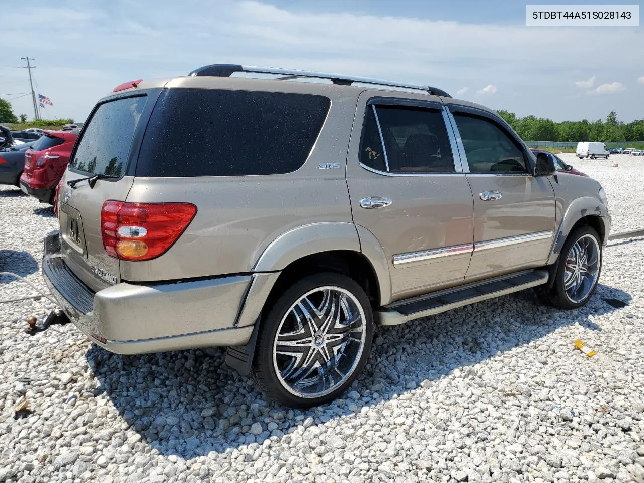 2001 Toyota Sequoia Sr5 VIN: 5TDBT44A51S028143 Lot: 59141364