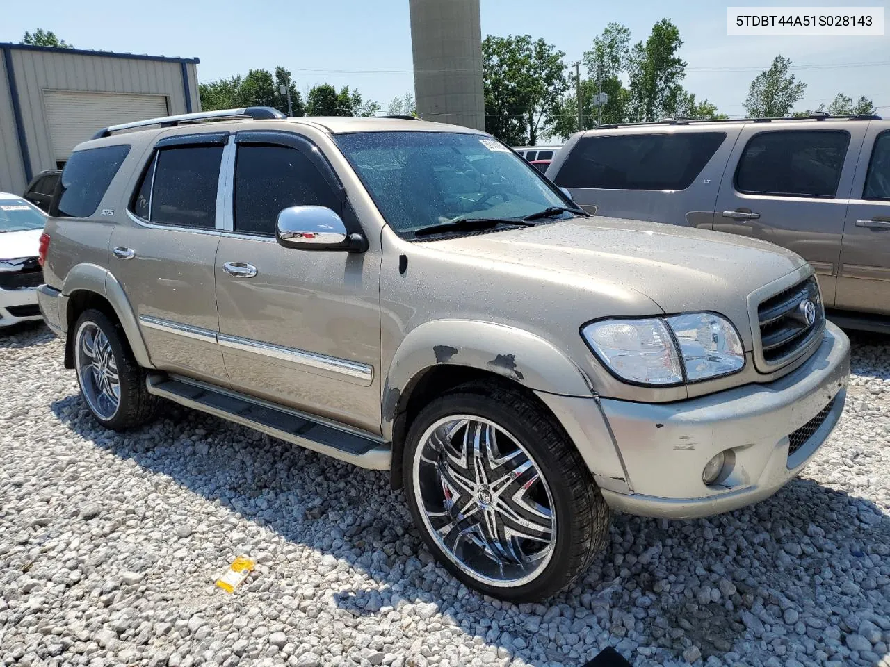 2001 Toyota Sequoia Sr5 VIN: 5TDBT44A51S028143 Lot: 59141364