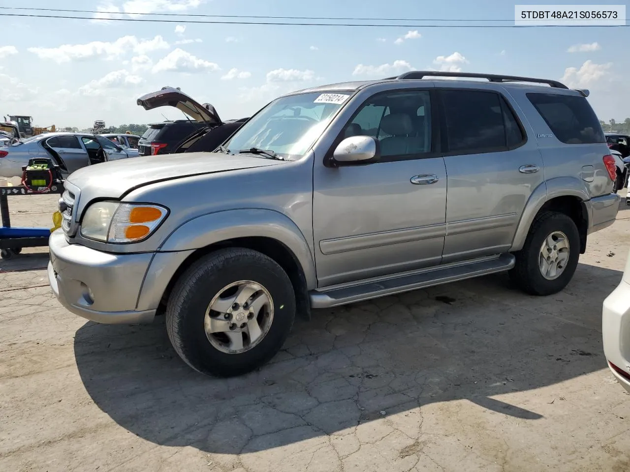 5TDBT48A21S056573 2001 Toyota Sequoia Limited