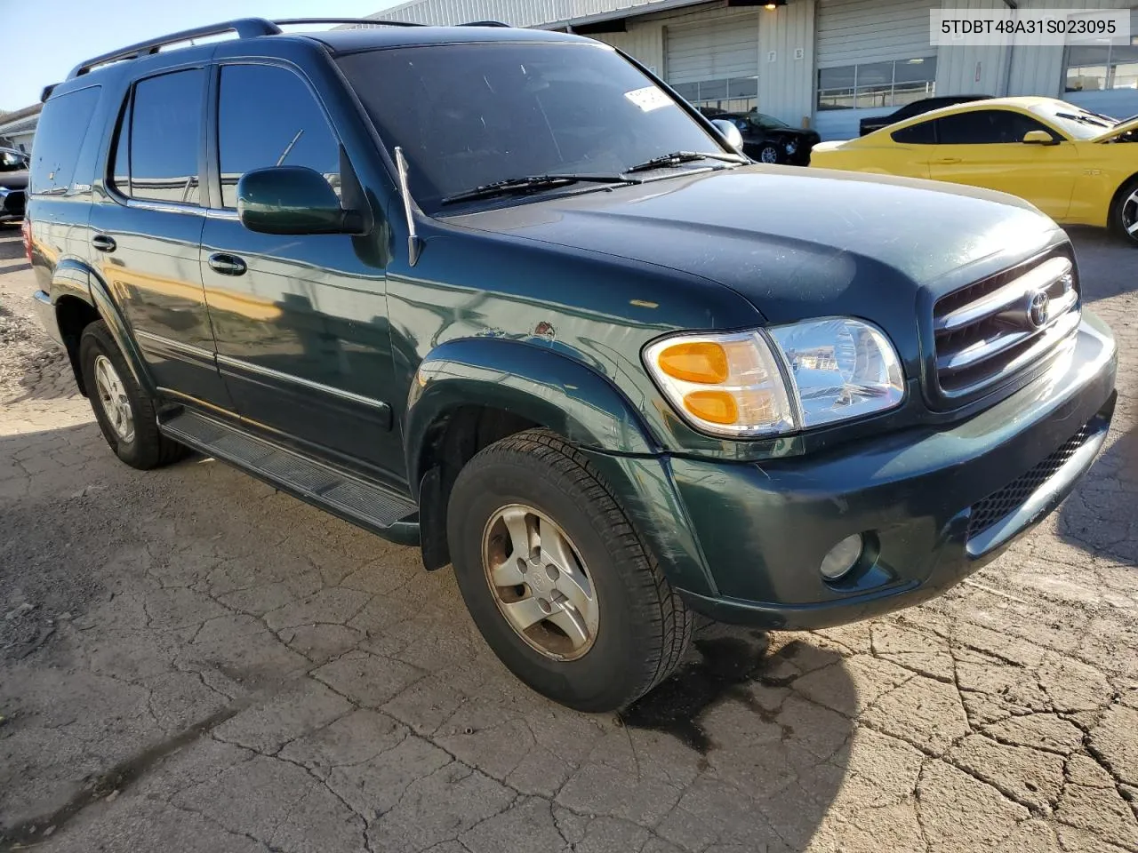 2001 Toyota Sequoia Limited VIN: 5TDBT48A31S023095 Lot: 74104614