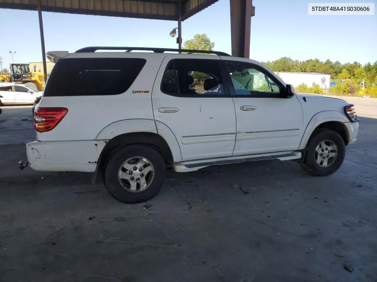 2001 Toyota Sequoia Limited VIN: 5TDBT48A41S030606 Lot: 74758204