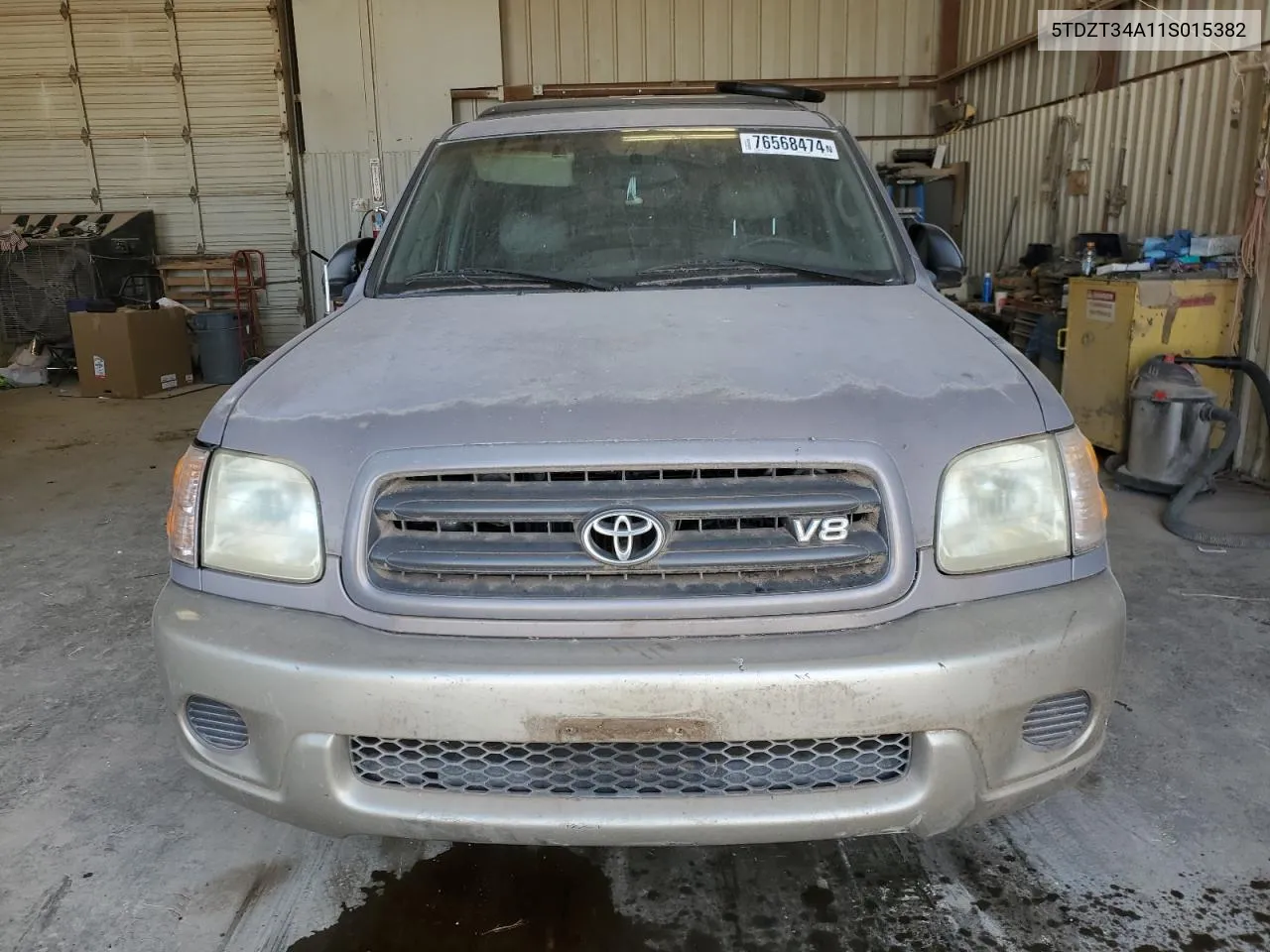 5TDZT34A11S015382 2001 Toyota Sequoia Sr5