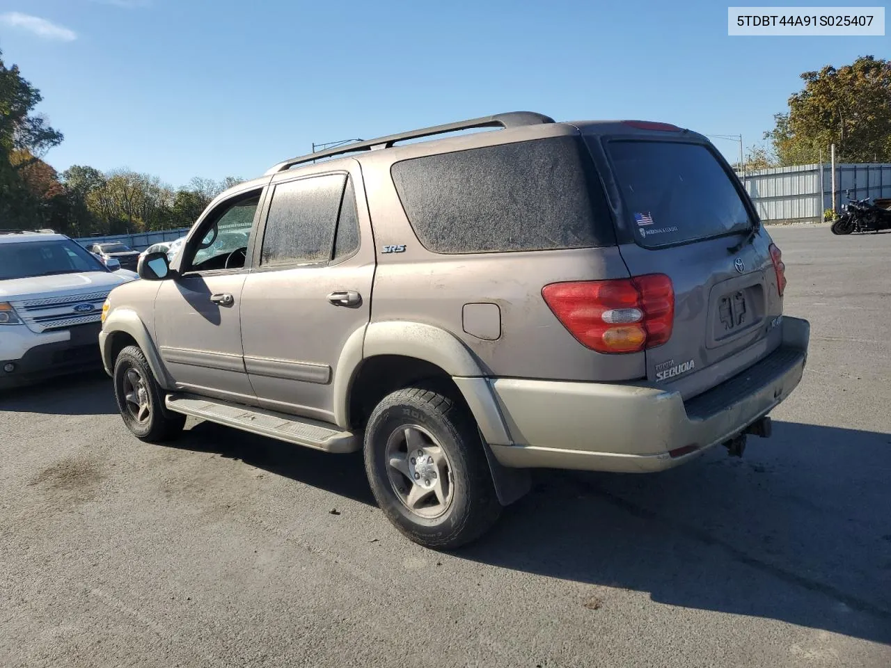 2001 Toyota Sequoia Sr5 VIN: 5TDBT44A91S025407 Lot: 76790274