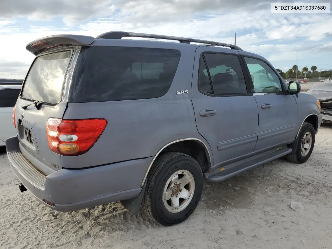 2001 Toyota Sequoia Sr5 VIN: 5TDZT34A91S037680 Lot: 76842454