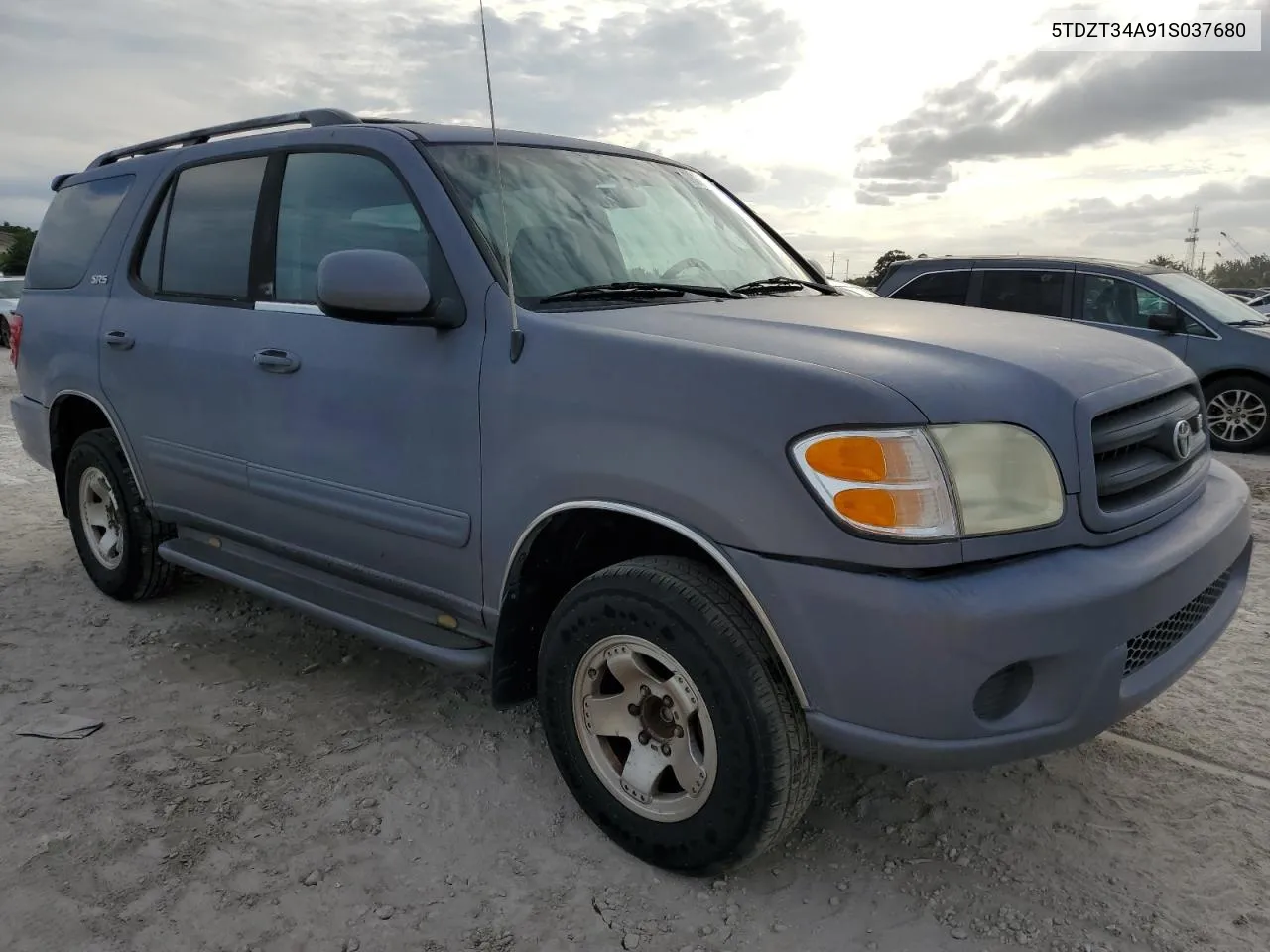 2001 Toyota Sequoia Sr5 VIN: 5TDZT34A91S037680 Lot: 76842454