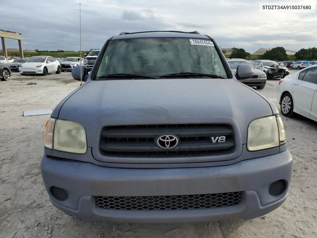 2001 Toyota Sequoia Sr5 VIN: 5TDZT34A91S037680 Lot: 76842454