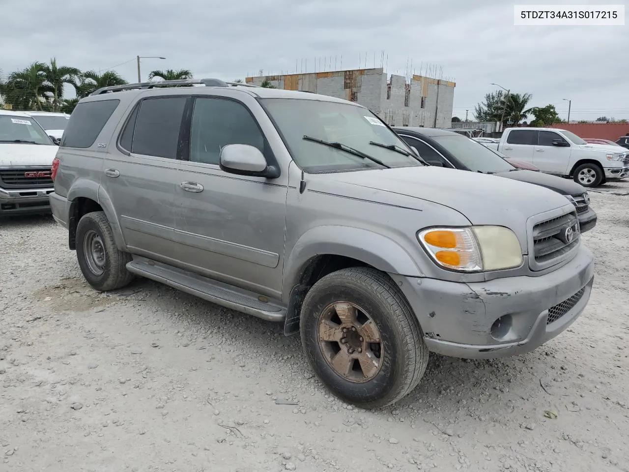 2001 Toyota Sequoia Sr5 VIN: 5TDZT34A31S017215 Lot: 77007784