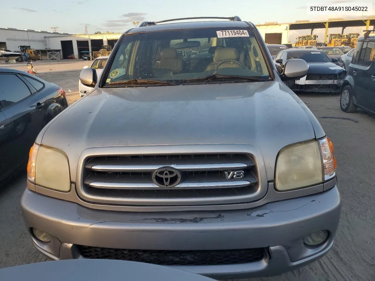 2001 Toyota Sequoia Limited VIN: 5TDBT48A91S045022 Lot: 77119404