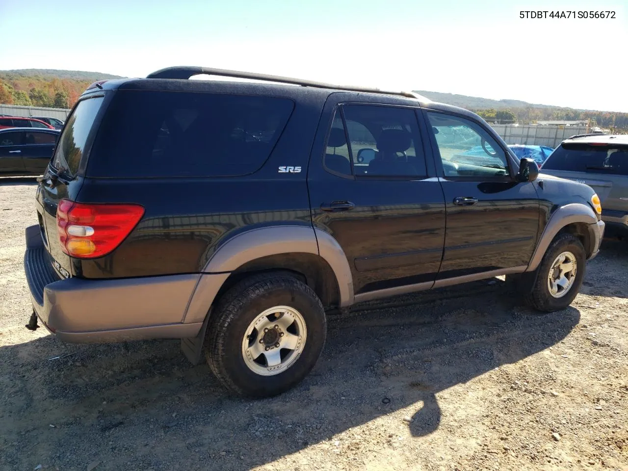 2001 Toyota Sequoia Sr5 VIN: 5TDBT44A71S056672 Lot: 77190334