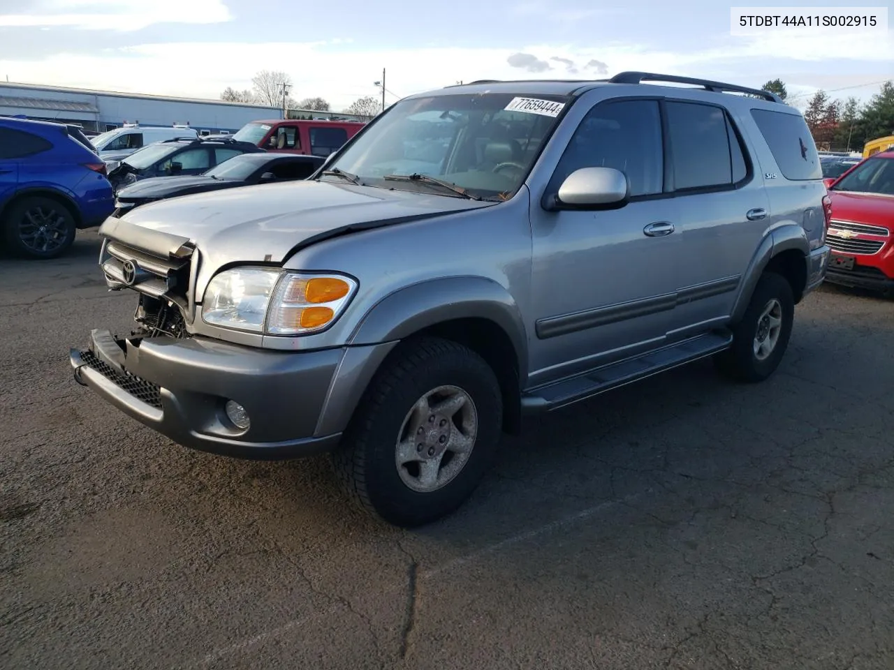 2001 Toyota Sequoia Sr5 VIN: 5TDBT44A11S002915 Lot: 77659444