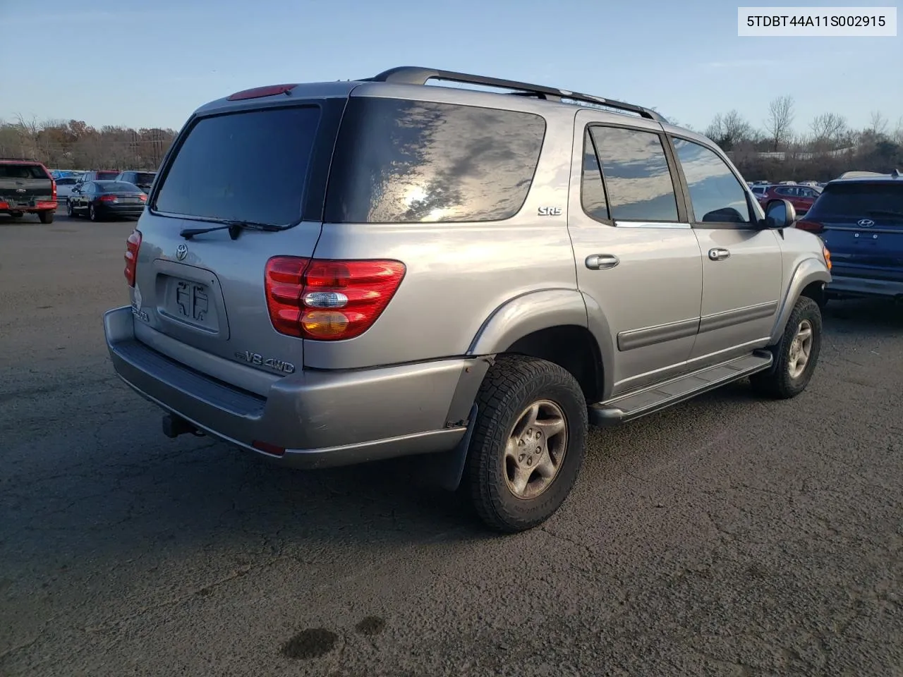 2001 Toyota Sequoia Sr5 VIN: 5TDBT44A11S002915 Lot: 77659444