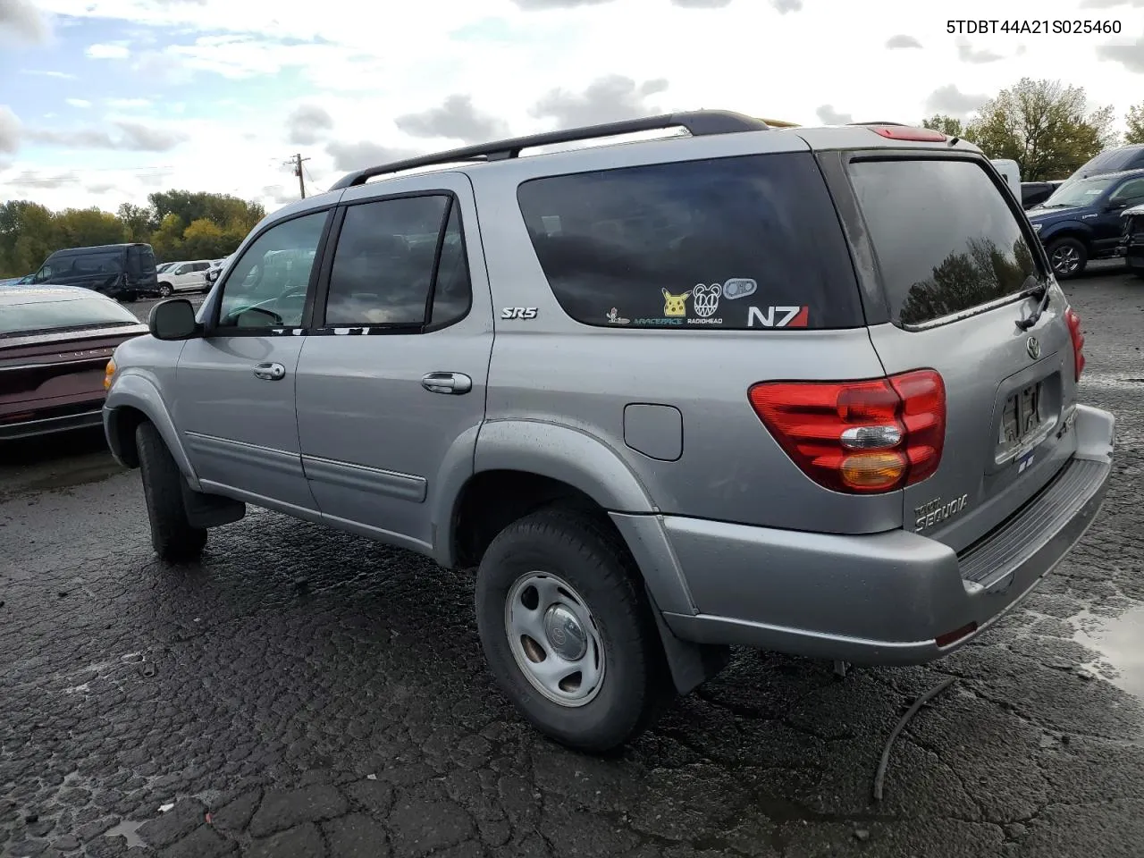 2001 Toyota Sequoia Sr5 VIN: 5TDBT44A21S025460 Lot: 78084674