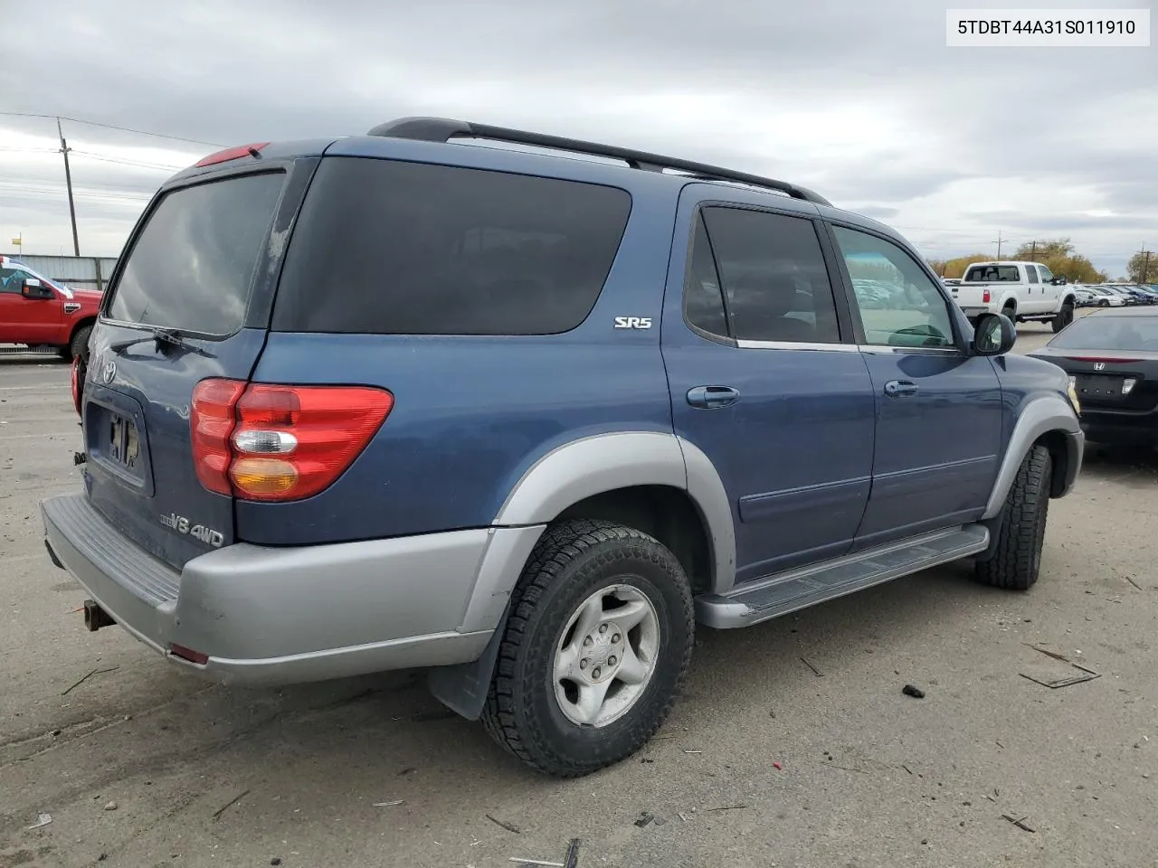 2001 Toyota Sequoia Sr5 VIN: 5TDBT44A31S011910 Lot: 78483704