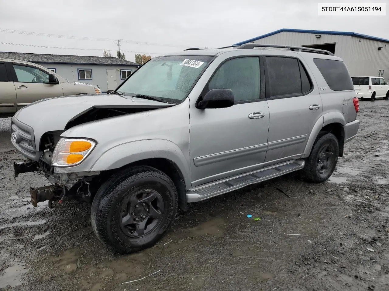 2001 Toyota Sequoia Sr5 VIN: 5TDBT44A61S051494 Lot: 78937384