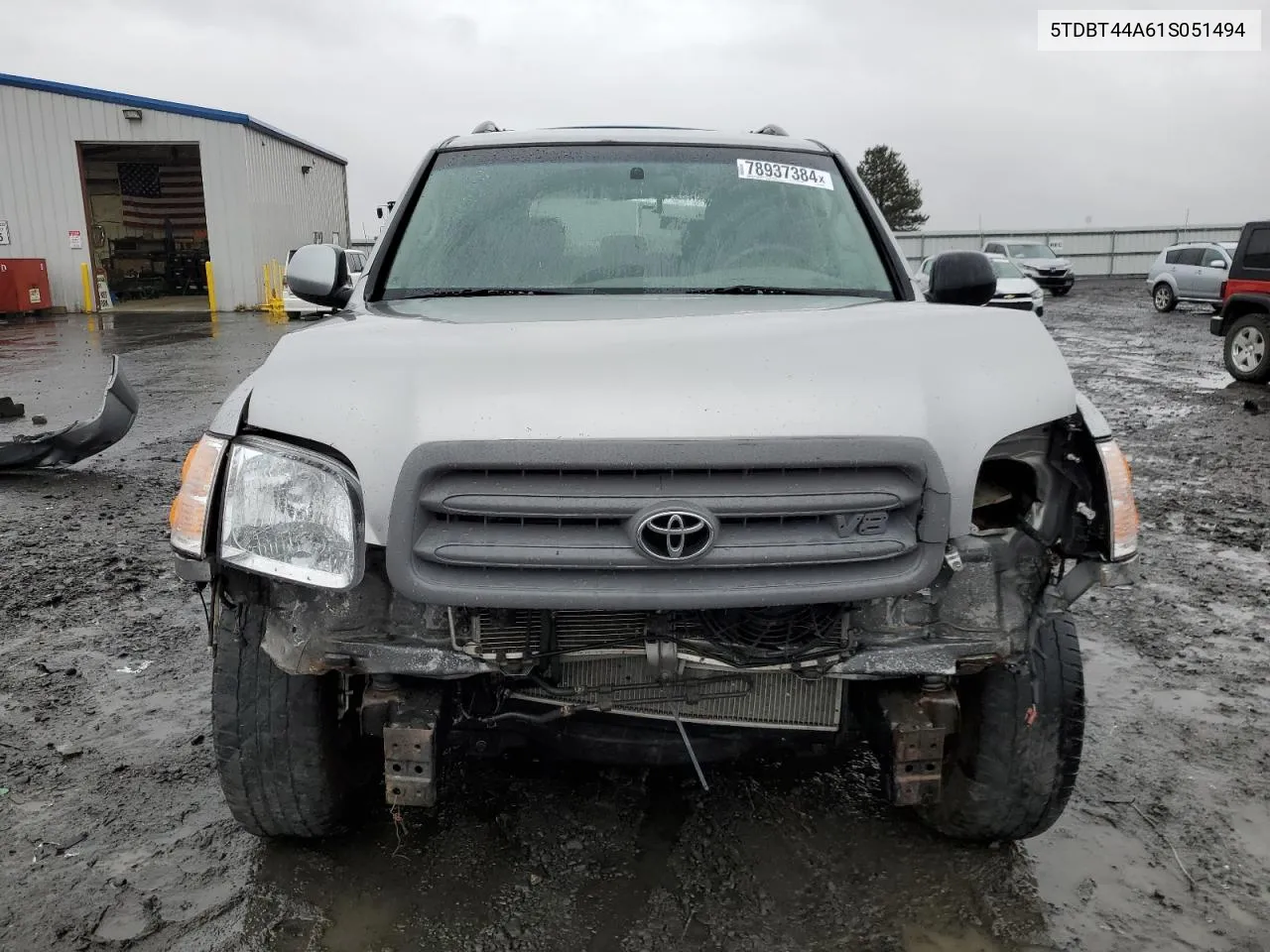 2001 Toyota Sequoia Sr5 VIN: 5TDBT44A61S051494 Lot: 78937384