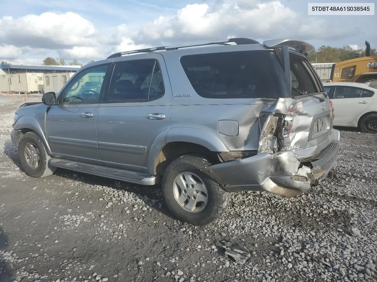 2001 Toyota Sequoia Limited VIN: 5TDBT48A61S038545 Lot: 79078744