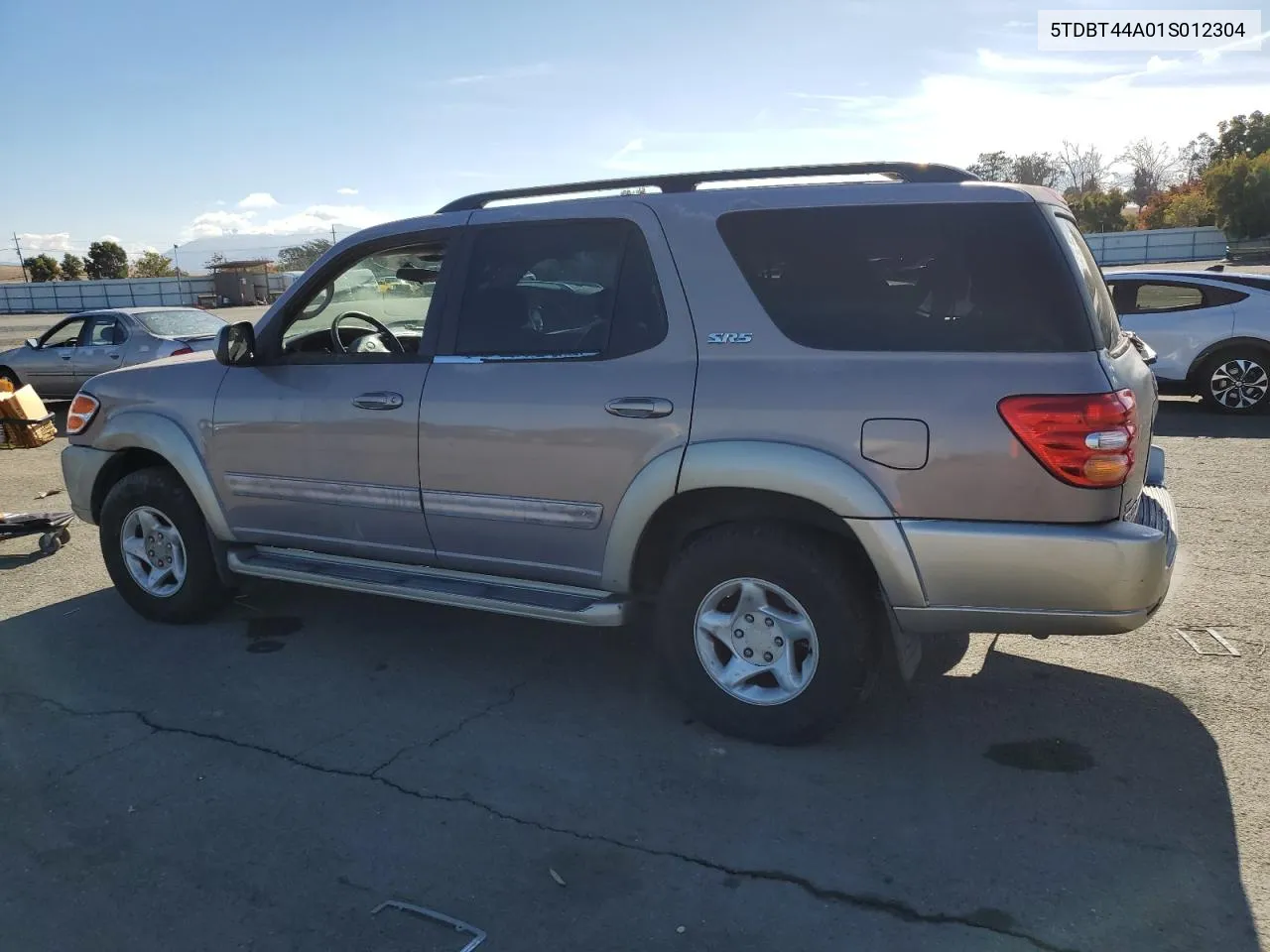 2001 Toyota Sequoia Sr5 VIN: 5TDBT44A01S012304 Lot: 80267944